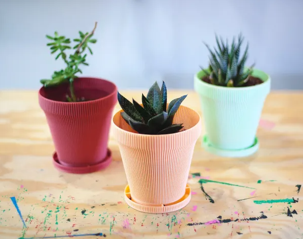Mini Planter Pot 3D Printed